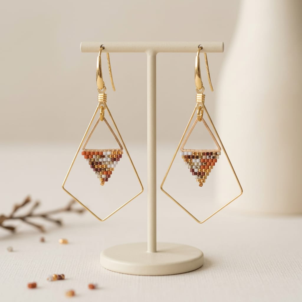 Juego de Aretes y Collar Salma