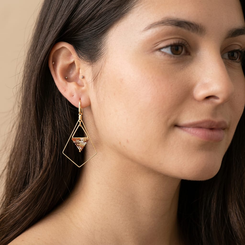 Juego de Aretes y Collar Salma