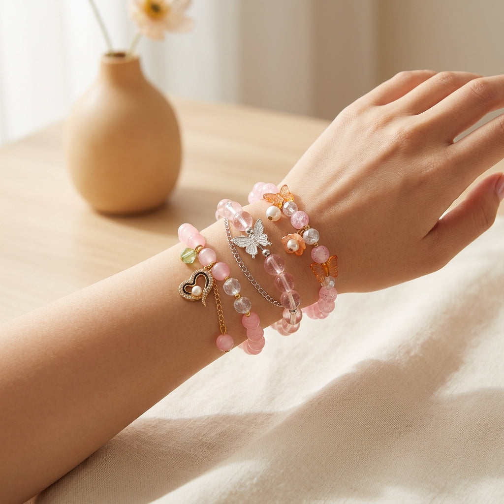 Set de Pulseras Chrystal