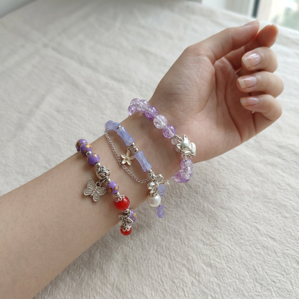 Set de Pulseras Chrystal